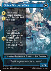 Jill, Shiva's Dominant // Shiva, Warden of Ice (Borderless) [FINAL FANTASY] | Galaxy Games LLC