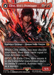 Clive, Ifrit's Dominant // Ifrit, Warden of Inferno (Borderless) (0318) [FINAL FANTASY] | Galaxy Games LLC