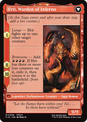 Clive, Ifrit's Dominant // Ifrit, Warden of Inferno (Extended Art) [FINAL FANTASY] | Galaxy Games LLC