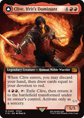 Clive, Ifrit's Dominant // Ifrit, Warden of Inferno (Extended Art) [FINAL FANTASY] | Galaxy Games LLC
