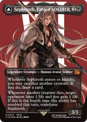 Sephiroth, Fabled SOLDIER // Sephiroth, One-Winged Angel (Borderless) (Surge Foil) [FINAL FANTASY] | Galaxy Games LLC