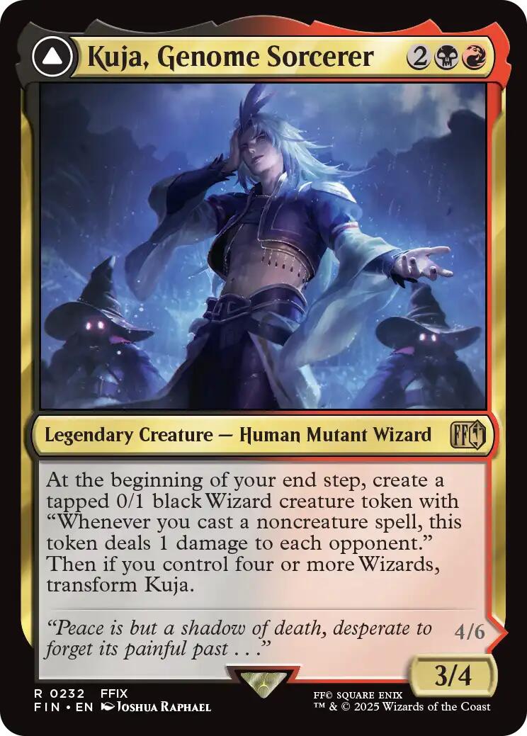 Kuja, Genome Sorcerer // Trance Kuja, Fate Defied [FINAL FANTASY] | Galaxy Games LLC