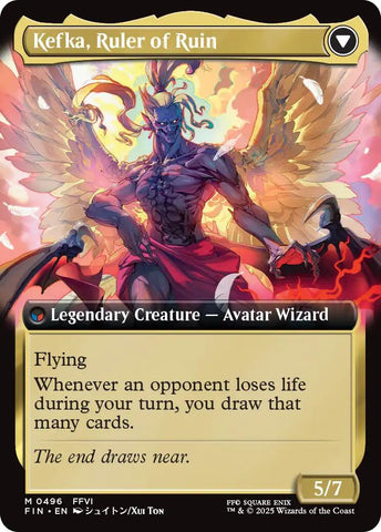 Kefka, Court Mage // Kefka, Ruler of Ruin (Extended Art) [FINAL FANTAS –  Galaxy Games LLC