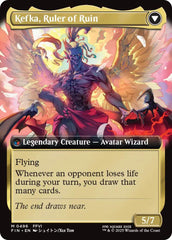 Kefka, Court Mage // Kefka, Ruler of Ruin (Extended Art) [FINAL FANTASY] | Galaxy Games LLC