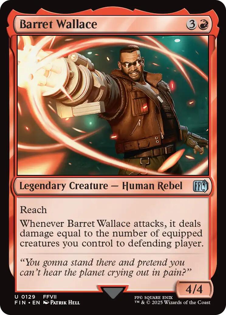 Barret Wallace [FINAL FANTASY] | Galaxy Games LLC