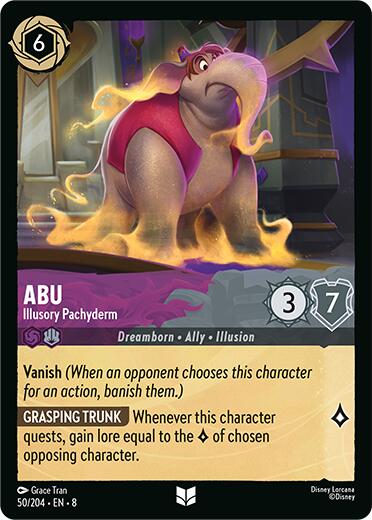 Abu - Illusory Pachyderm (50/204) [Reign of Jafar] | Galaxy Games LLC