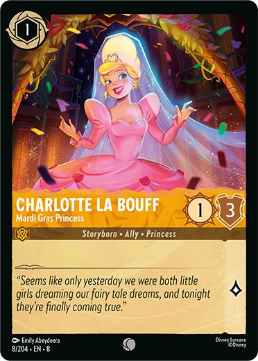 Charlotte La Bouff - Madri Gras Princess (8/204) [Reign of Jafar] | Galaxy Games LLC