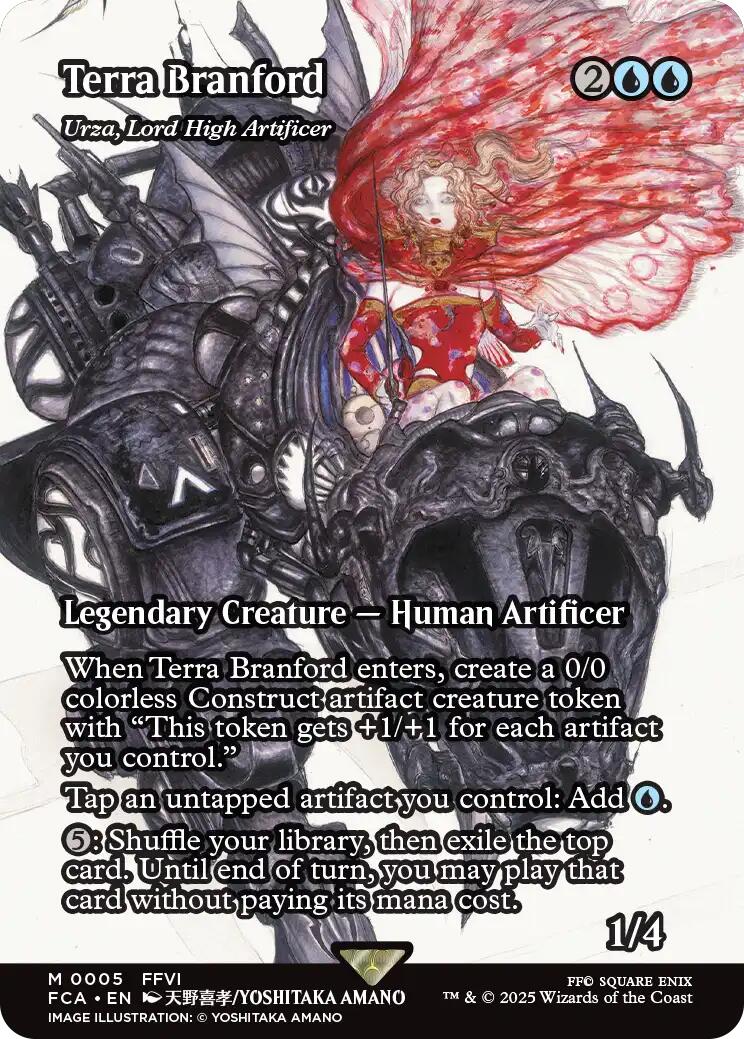 Terra Branford - Urza, Lord High Artificer (Showcase) [FINAL FANTASY : Through the Ages] | Galaxy Games LLC