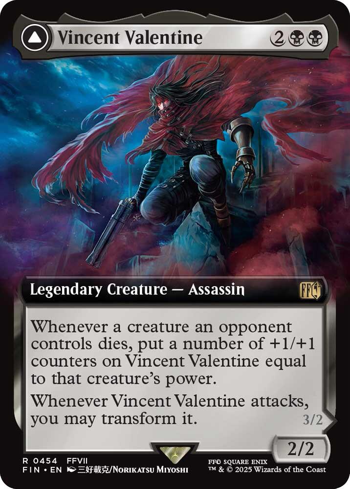Vincent Valentine // Galian Beast (Extended Art) [FINAL FANTASY] | Galaxy Games LLC
