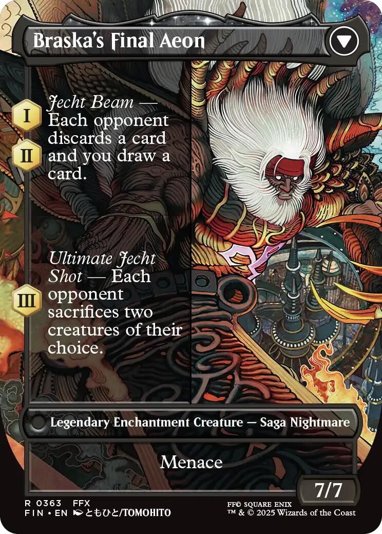 Jecht, Reluctant Guardian // Braska's Final Aeon (Borderless) [FINAL FANTASY] | Galaxy Games LLC