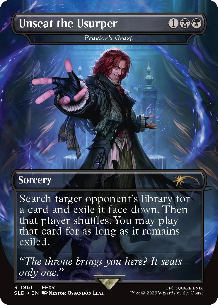 Unseat the Usurper - Praetor's Grasp [Secret Lair Drop Series] | Galaxy Games LLC