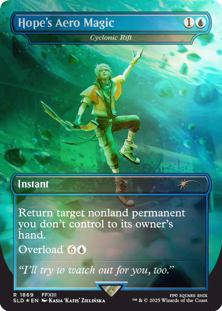 Hope's Aero Magic - Cyclonic Rift (Rainbow Foil) [Secret Lair Drop Series] | Galaxy Games LLC