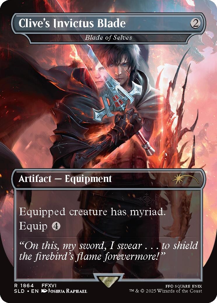 Clive's Invictus Blade - Blade of Selves [Secret Lair Drop Series] | Galaxy Games LLC
