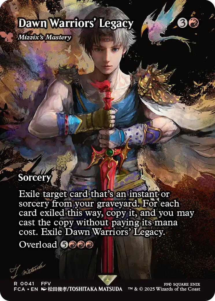 Dawn Warriors' Legacy - Mizzix's Mastery (Showcase) [FINAL FANTASY : Through the Ages] | Galaxy Games LLC