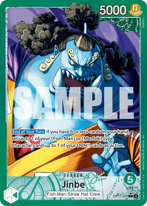 Jinbe (021) (Alternate Art) [A Fist of Divine Speed] | Galaxy Games LLC