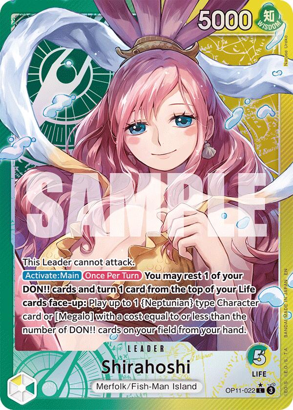 Shirahoshi (Alternate Art) [A Fist of Divine Speed] | Galaxy Games LLC