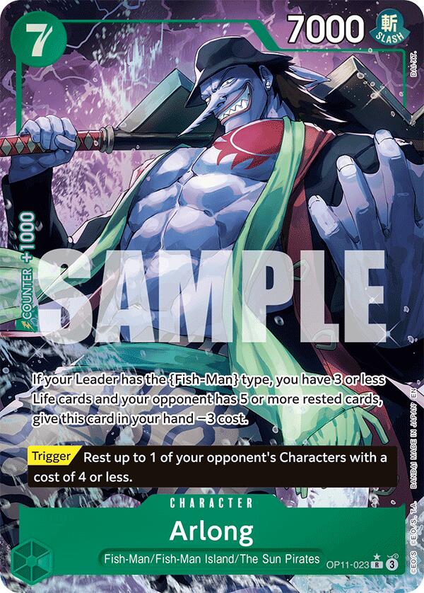 Arlong (Alternate Art) [A Fist of Divine Speed] | Galaxy Games LLC