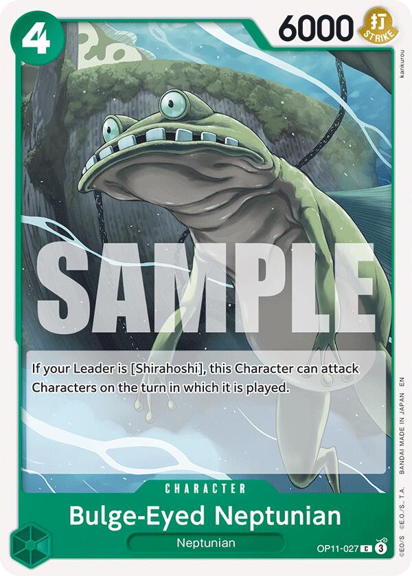 Bulge-Eyed Neptunian [A Fist of Divine Speed] | Galaxy Games LLC