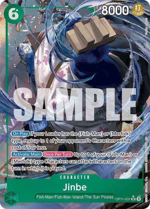 Jinbe (031) (Alternate Art) [A Fist of Divine Speed] | Galaxy Games LLC