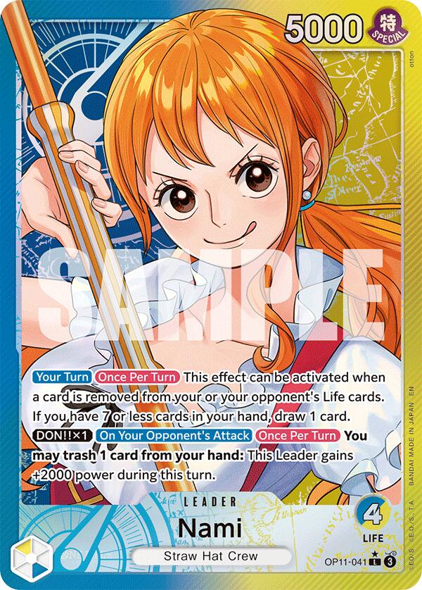 Nami (041) (Alternate Art) [A Fist of Divine Speed] | Galaxy Games LLC