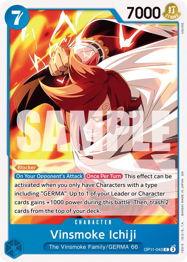 Vinsmoke Ichiji [A Fist of Divine Speed] | Galaxy Games LLC