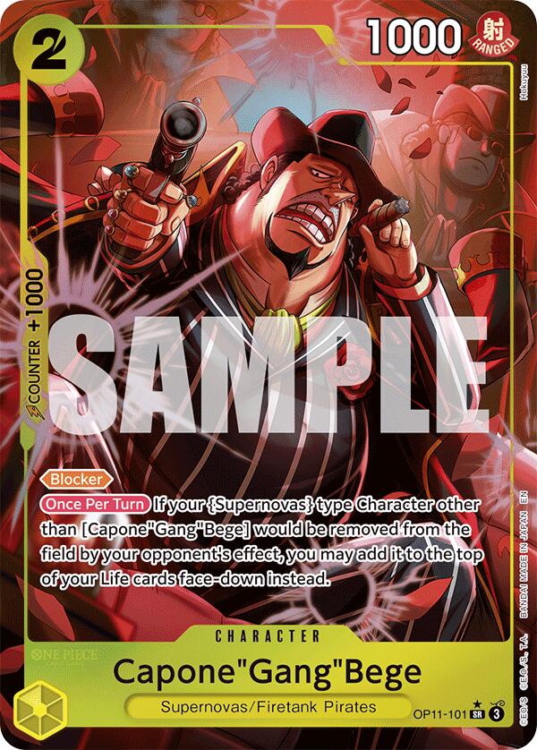 Capone"Gang"Bege (Alternate Art) [A Fist of Divine Speed] | Galaxy Games LLC