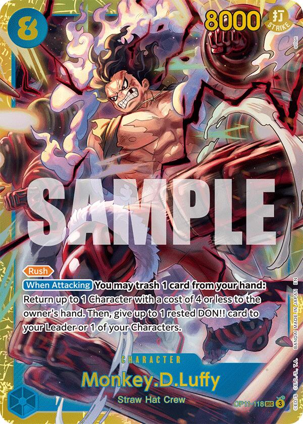 Monkey.D.Luffy (118) [A Fist of Divine Speed] | Galaxy Games LLC