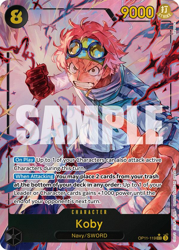 Koby (119) (Alternate Art) [A Fist of Divine Speed] | Galaxy Games LLC