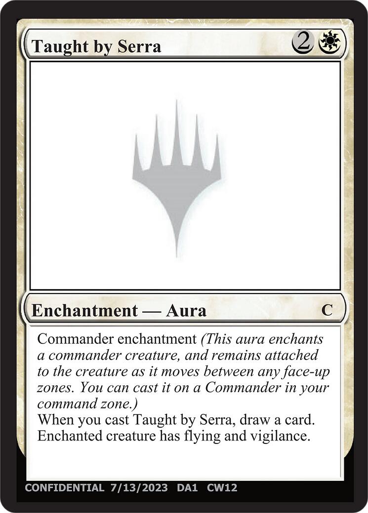 Taught by Serra [Unknown Event] | Galaxy Games LLC