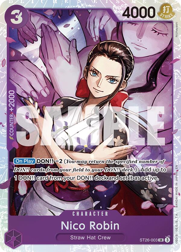 Nico Robin [Starter Deck: Purple/Black Monkey.D.Luffy] | Galaxy Games LLC