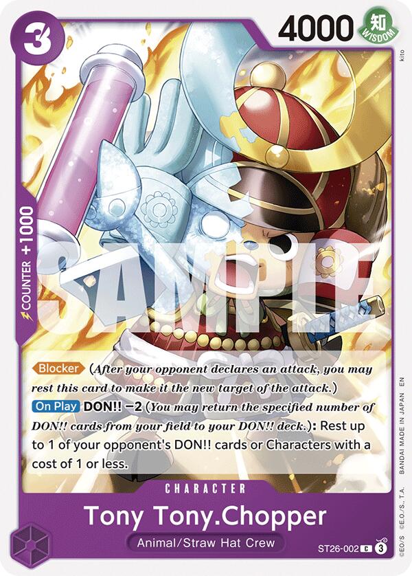 Tony Tony.Chopper [Starter Deck: Purple/Black Monkey.D.Luffy] | Galaxy Games LLC