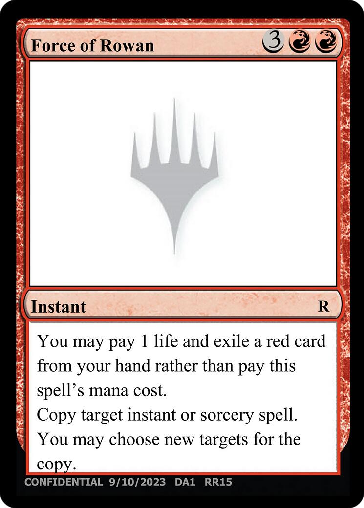 Force of Rowan [Unknown Event] | Galaxy Games LLC