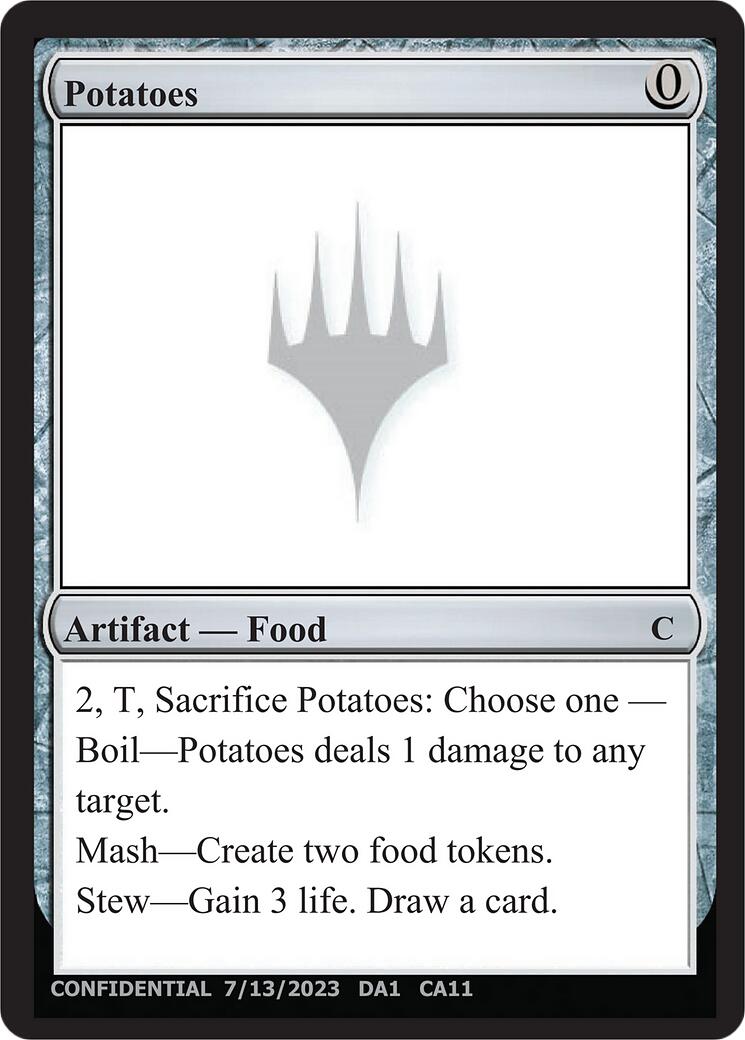 Potatoes [Mystery Booster] | Galaxy Games LLC