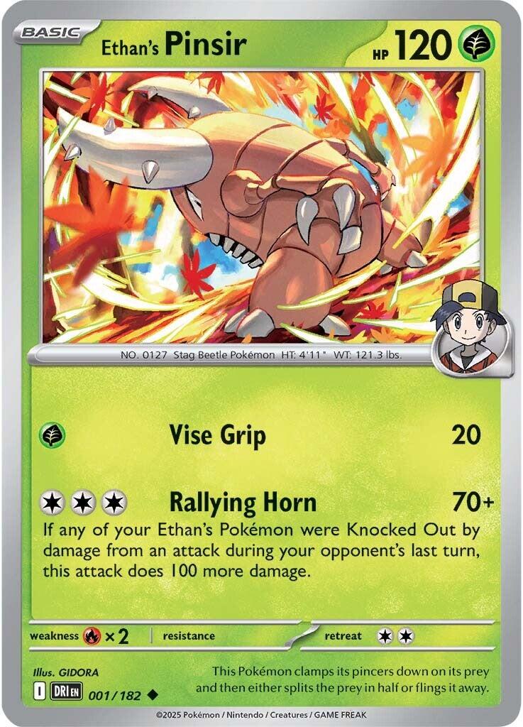 Ethan's Pinsir (001/182) [Scarlet & Violet: Destined Rivals] | Galaxy Games LLC