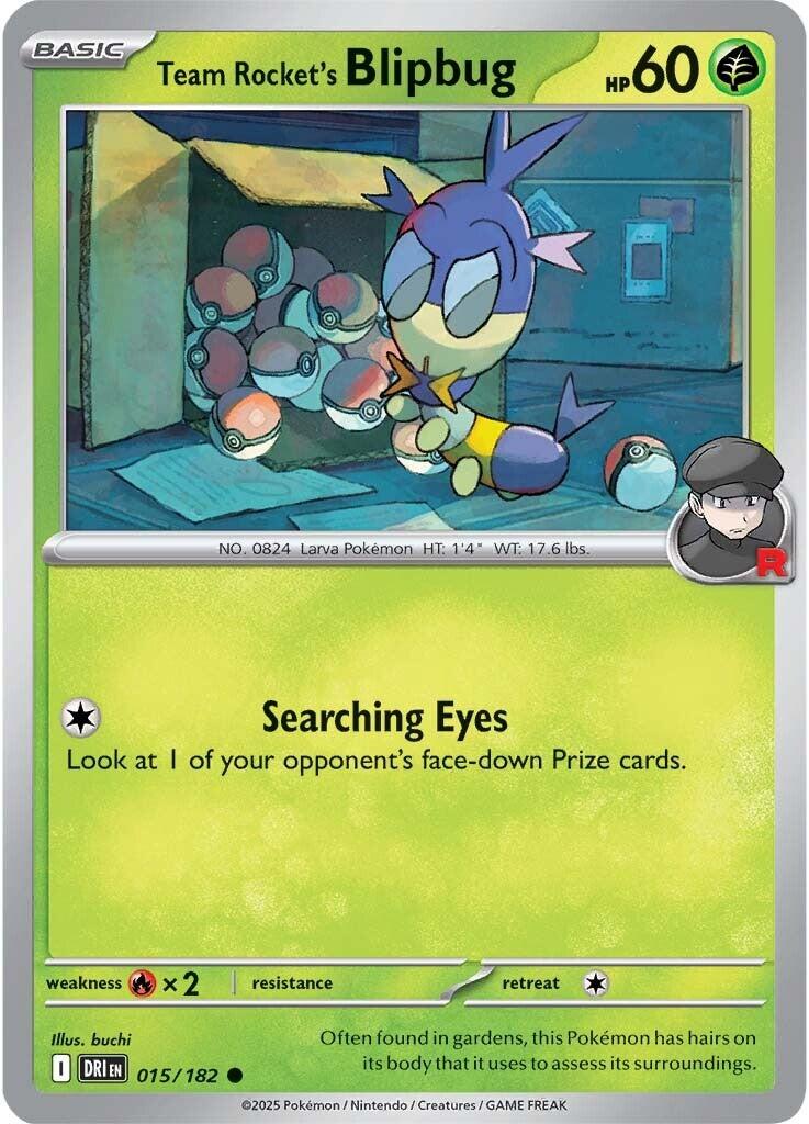 Team Rocket's Blipbug (015/182) [Scarlet & Violet: Destined Rivals] | Galaxy Games LLC
