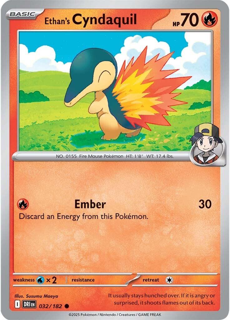 Ethan's Cyndaquil (032/182) [Scarlet & Violet: Destined Rivals] | Galaxy Games LLC