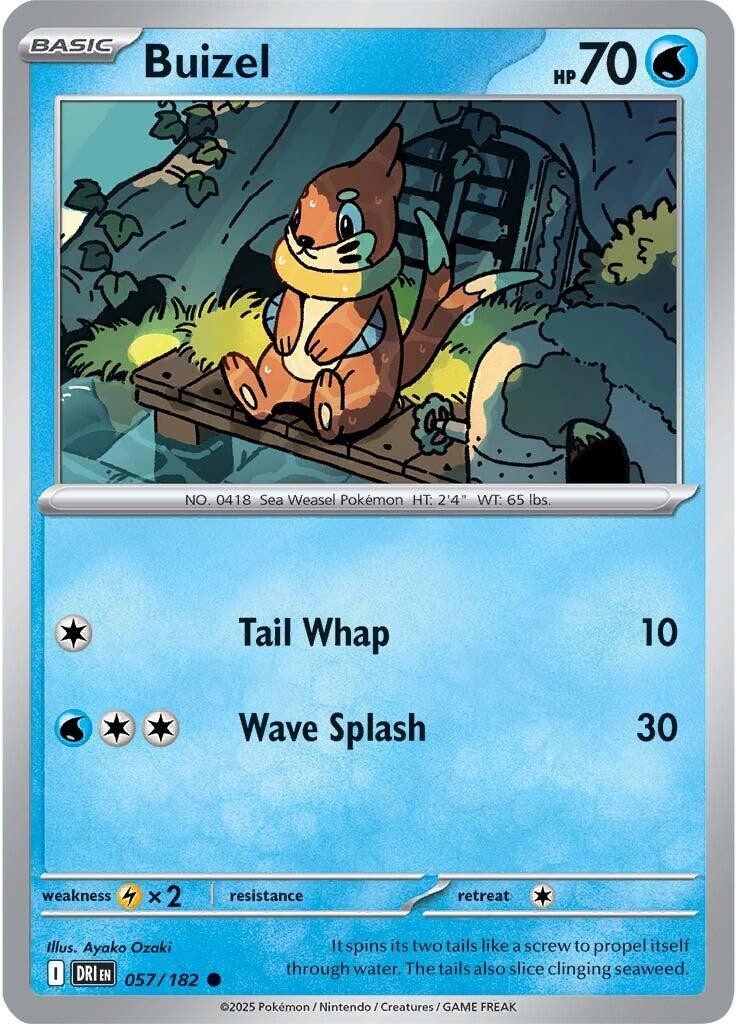 Buizel (057/182) [Scarlet & Violet: Destined Rivals] | Galaxy Games LLC