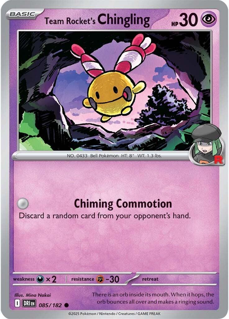 Team Rocket's Chingling (085/182) [Scarlet & Violet: Destined Rivals] | Galaxy Games LLC
