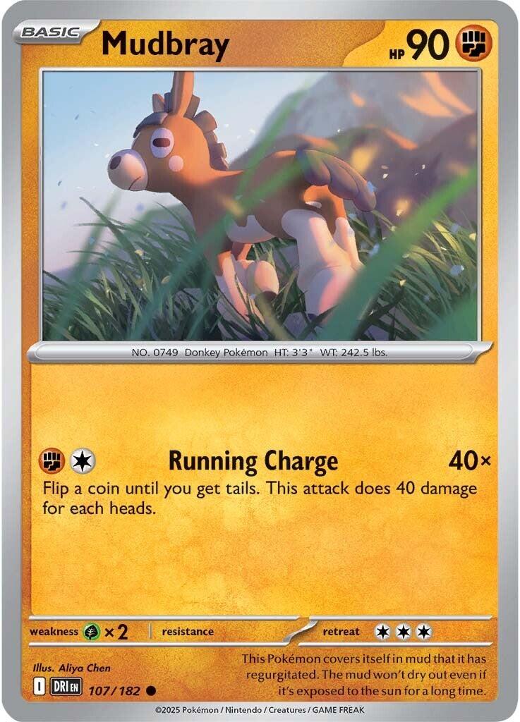Mudbray (107/182) [Scarlet & Violet: Destined Rivals] | Galaxy Games LLC