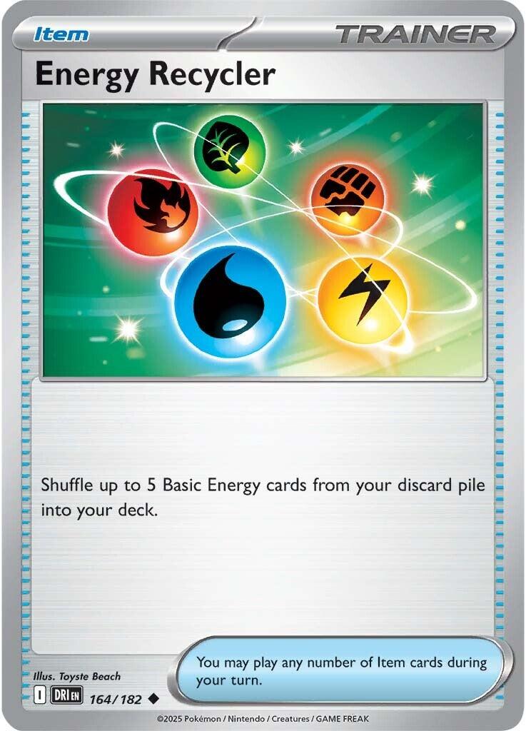 Energy Recycler (164/182) [Scarlet & Violet: Destined Rivals] | Galaxy Games LLC