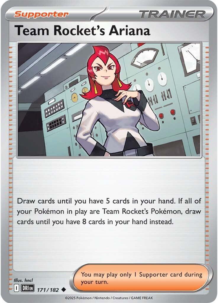 Team Rocket's Ariana (171/182) [Scarlet & Violet: Destined Rivals] | Galaxy Games LLC