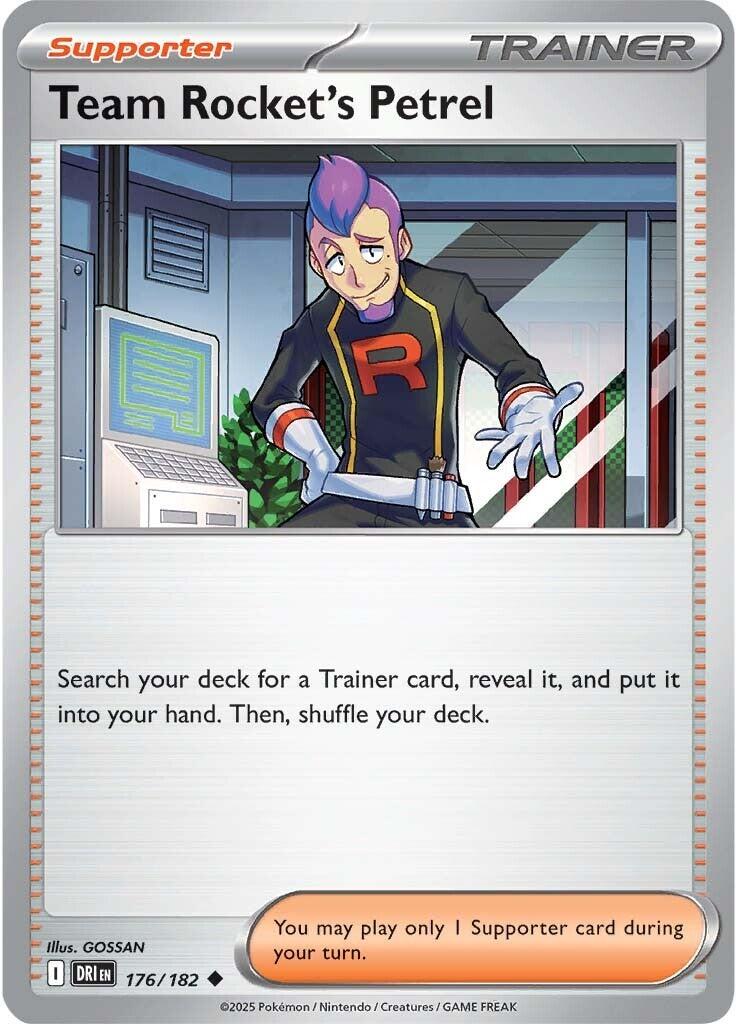 Team Rocket's Petrel (176/182) [Scarlet & Violet: Destined Rivals] | Galaxy Games LLC