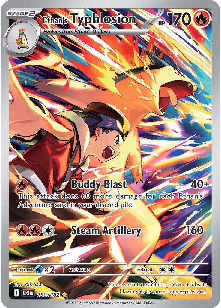Ethan's Typhlosion (190/182) [Scarlet & Violet: Destined Rivals] | Galaxy Games LLC