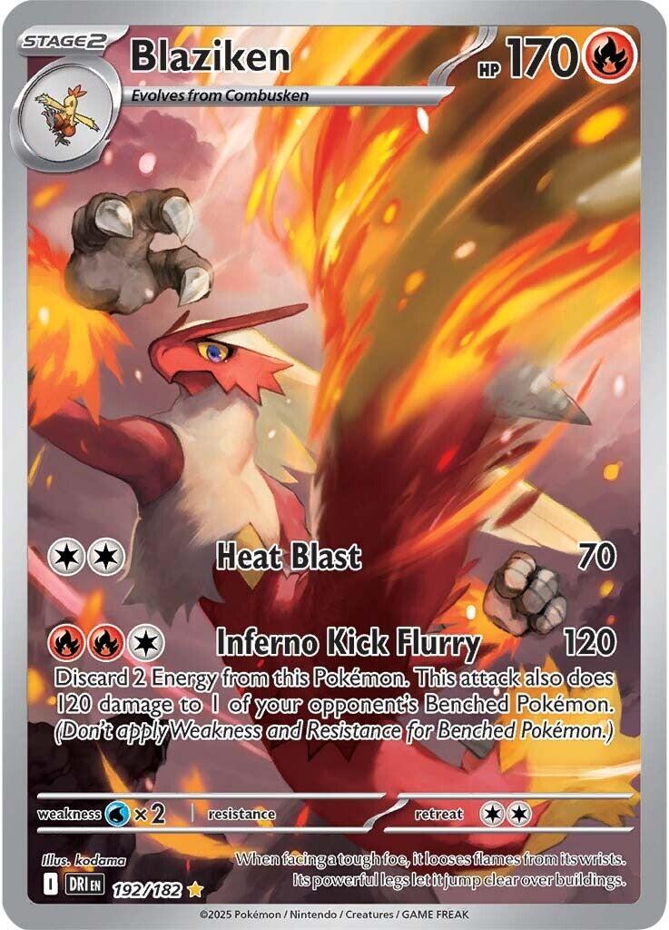 Blaziken (192/182) [Scarlet & Violet: Destined Rivals] | Galaxy Games LLC