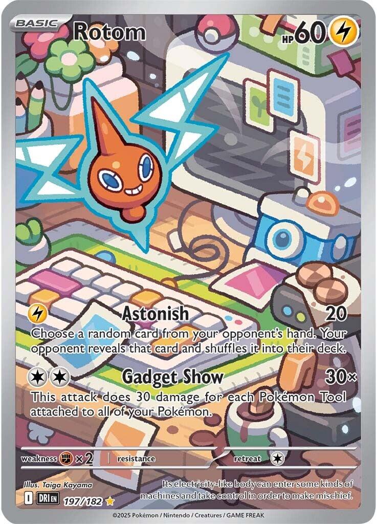 Rotom (197/182) [Scarlet & Violet: Destined Rivals] | Galaxy Games LLC
