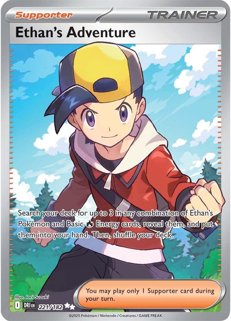 Ethan's Adventure (221/182) [Scarlet & Violet: Destined Rivals] | Galaxy Games LLC