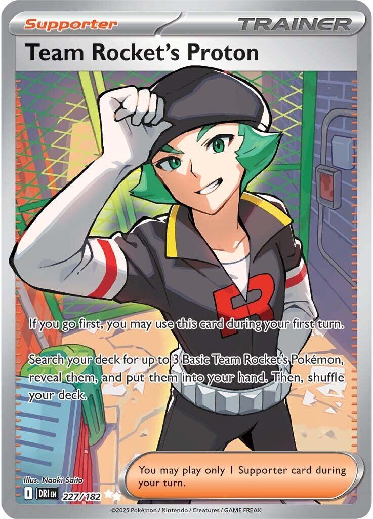 Team Rocket's Proton (227/182) [Scarlet & Violet: Destined Rivals] | Galaxy Games LLC