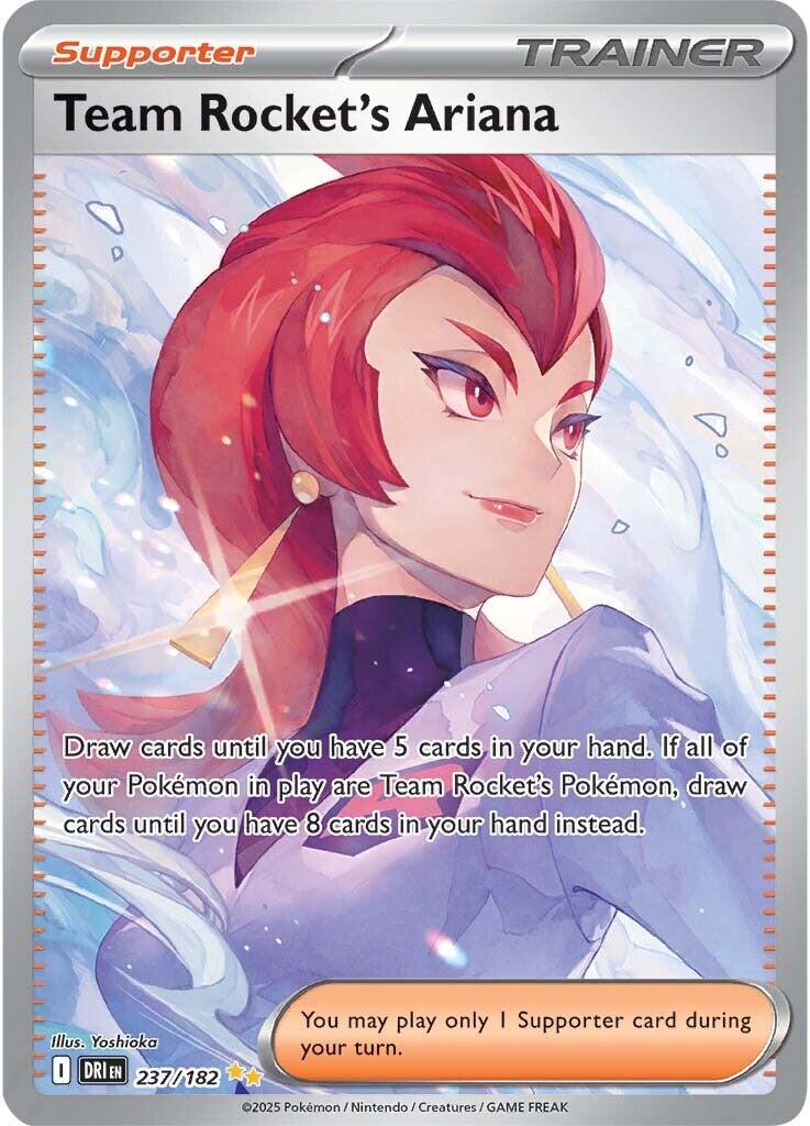 Team Rocket's Ariana (237/182) [Scarlet & Violet: Destined Rivals] | Galaxy Games LLC