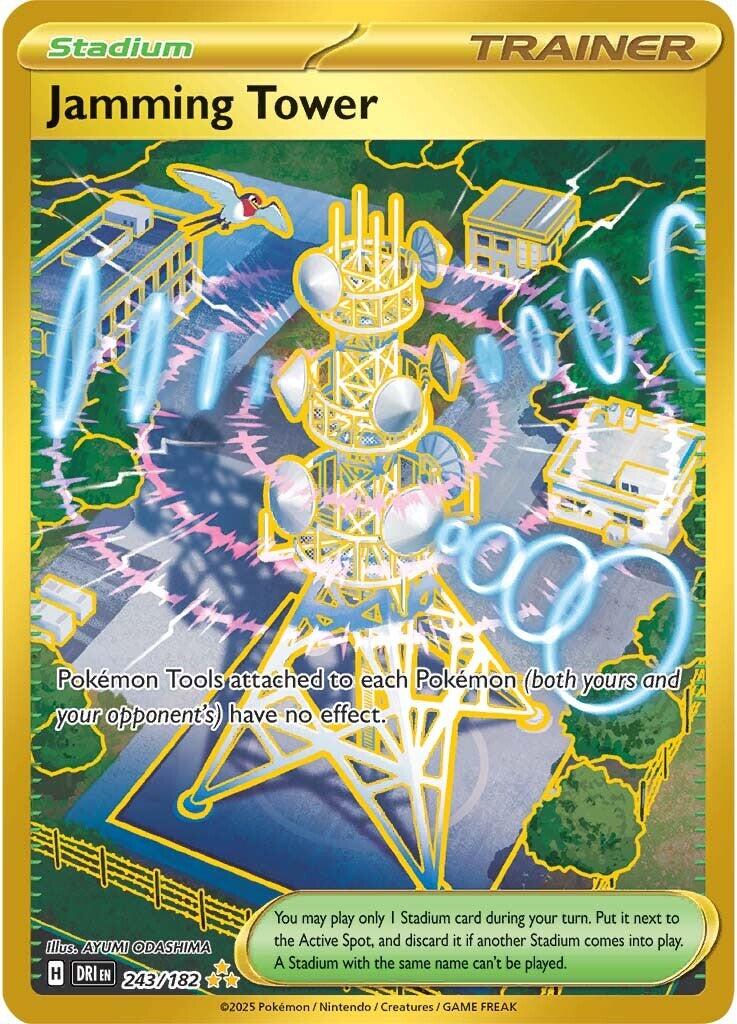 Jamming Tower (243/182) [Scarlet & Violet: Destined Rivals] | Galaxy Games LLC