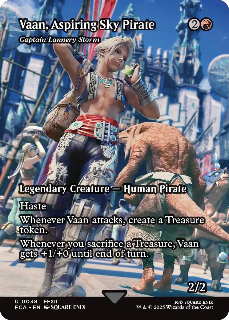 Vaan, Aspiring Sky Pirate - Captain Lannery Storm (Showcase) [FINAL FANTASY : Through the Ages] | Galaxy Games LLC